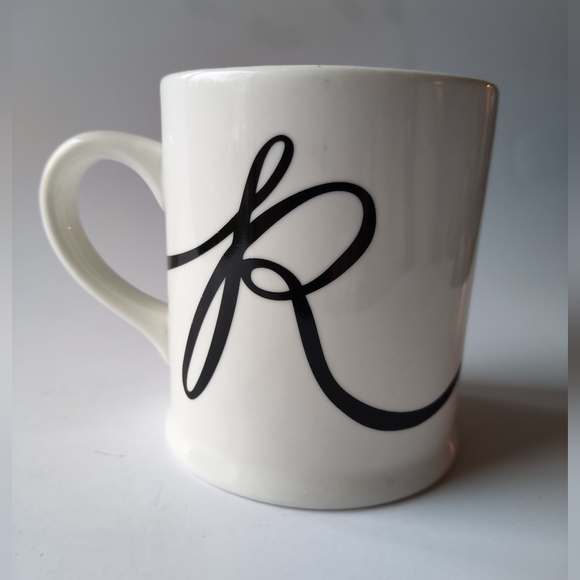 Indigo initial 'R' Mug - Picture 2 of 6